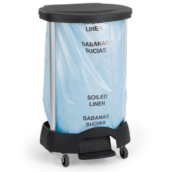 Rubbermaid Commercial Products FG630000BLA CONTENEDOR DE PEDAL PARA ROPA